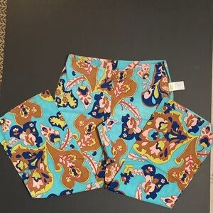 Free People Multicolor Wide Leg Pants